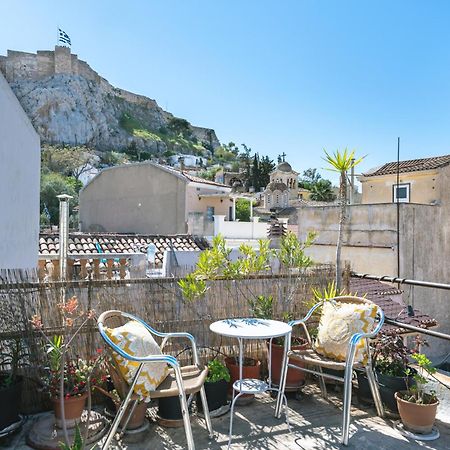 Ferienwohnung Acropolis Quiet House Athen Exterior foto