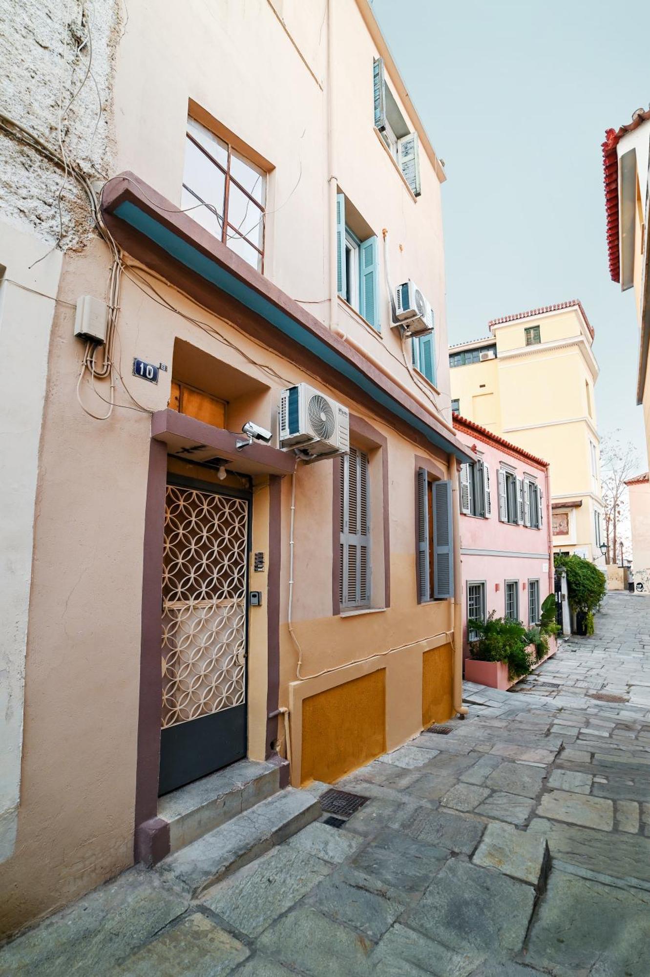 Ferienwohnung Acropolis Quiet House Athen Exterior foto